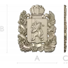 Герб Красноярска - 3D STL модель для ЧПУ