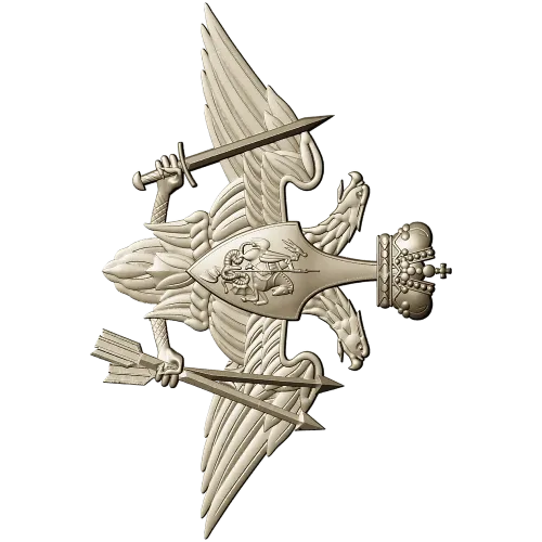 Emblem of the Strategic Missile Forces - STL 3D Model for CNC