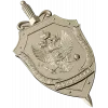 Criminal Investigation Shield - high-detail STL 3D model for CNC
