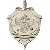 Criminal Investigation Shield - high-detail STL 3D model for CNC