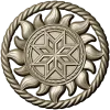 Alatyr Sun Medallion - STL 3D model for CNC carving