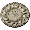 Slavic Sun Medallion STL for CNC carving