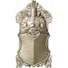 Knightly Heraldic Plaque STL for CNC