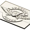Officers of Russia Emblem STL Relief for CNC