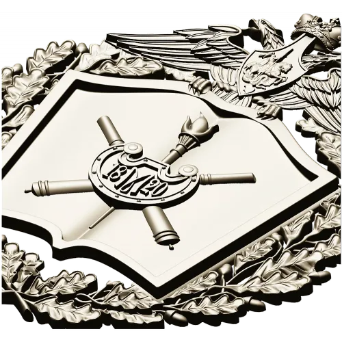 Герб Военной академии МТО - 3D рельеф для ЧПУ
