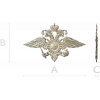 Герб МВД - 3D модель в формате STL для ЧПУ