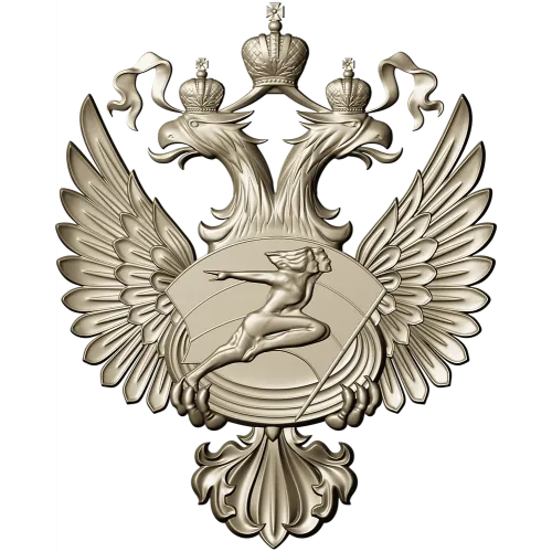Герб Министерства спорта - 3D STL модель для ЧПУ