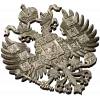 Imperial Russian Double-Headed Eagle STL 3D Model for CNC