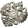 Imperial Russian Double-Headed Eagle STL 3D Model for CNC