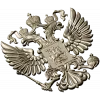 Герб Российской Федерации - рельефная 3D модель STL для ЧПУ