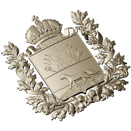Surgut Coat of Arms 3D STL Relief for CNC