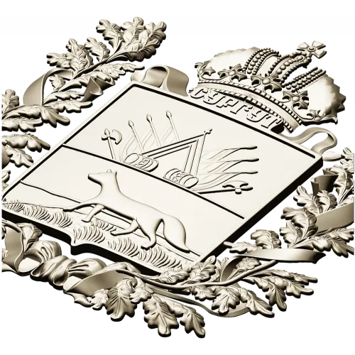 Surgut Coat of Arms 3D STL Relief for CNC