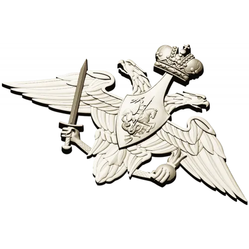 Герб Сухопутных войск - 3D модель STL для ЧПУ
