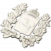 Tomsk Oblast Coat of Arms STL 3D Model for CNC Milling