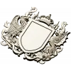 Heraldic Coat of Arms STL - Eagle & Dragon 3D Model for CNC