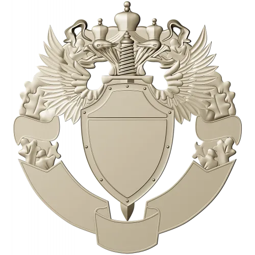 Двуглавый орёл - рельефный герб в формате STL для ЧПУ