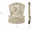 Spetsnaz Hunting Troops Badge - STL 3D model for CNC