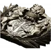Heraldic Crest 3D STL for CNC - Ornate Coat of Arms