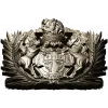 Heraldic Crest 3D STL for CNC - Ornate Coat of Arms