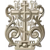 Golgotha Acanthus Cross - STL 3D Model for CNC