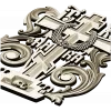 Golgotha Acanthus Cross - STL 3D Model for CNC