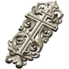 Ornate Orthodox Cross STL for CNC