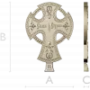 Крест "Спаси и Сохрани" - 3D STL модель для ЧПУ