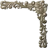 Baroque Acanthus Corner STL for CNC Milling