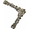 Baroque Acanthus Corner STL for CNC Milling