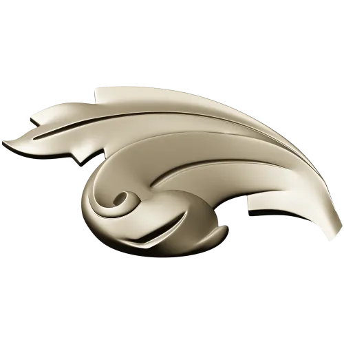 Акантовый угловой завиток - 3D модель STL для ЧПУ