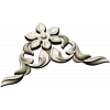 Floral Corner Ornament STL for CNC