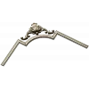 Baroque corner blossom - STL 3D model for CNC router