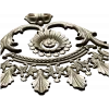 Ornate Rosette Corner STL for CNC
