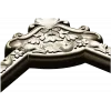 Угловой декоративный картуш - 3D модель STL для ЧПУ