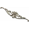 Rococo Floral Cartouche STL 3D Model for CNC