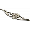 Rococo Floral Cartouche STL 3D Model for CNC