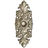 Gilded Acanthus Rosette Decorative Plaque STL