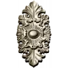 Gilded Acanthus Rosette Decorative Plaque STL