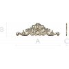 Rococo Cartouche STL 3D Model for CNC Milling