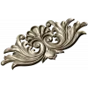Acanthus Shell Cartouche STL for CNC