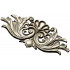 Acanthus Shell Cartouche STL for CNC