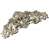 Baroque Twin-Lion Cartouche - STL model for CNC