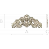 Baroque Twin-Lion Cartouche - STL model for CNC