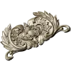 Baroque Acanthus Cartouche - STL 3D Model for CNC Router