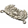 Baroque Acanthus Cartouche - STL 3D Model for CNC Router