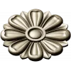 Classic Floral Rosette STL for CNC Milling