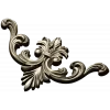 Baroque Acanthus Cartouche - STL 3D model for CNC carving
