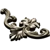 Baroque Acanthus Cartouche - STL 3D model for CNC carving