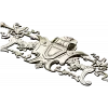 Baroque Cartouche 3D STL for CNC Router