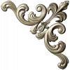 Baroque Acanthus Corner STL